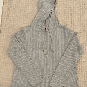 LOFT Waffle Hoodie